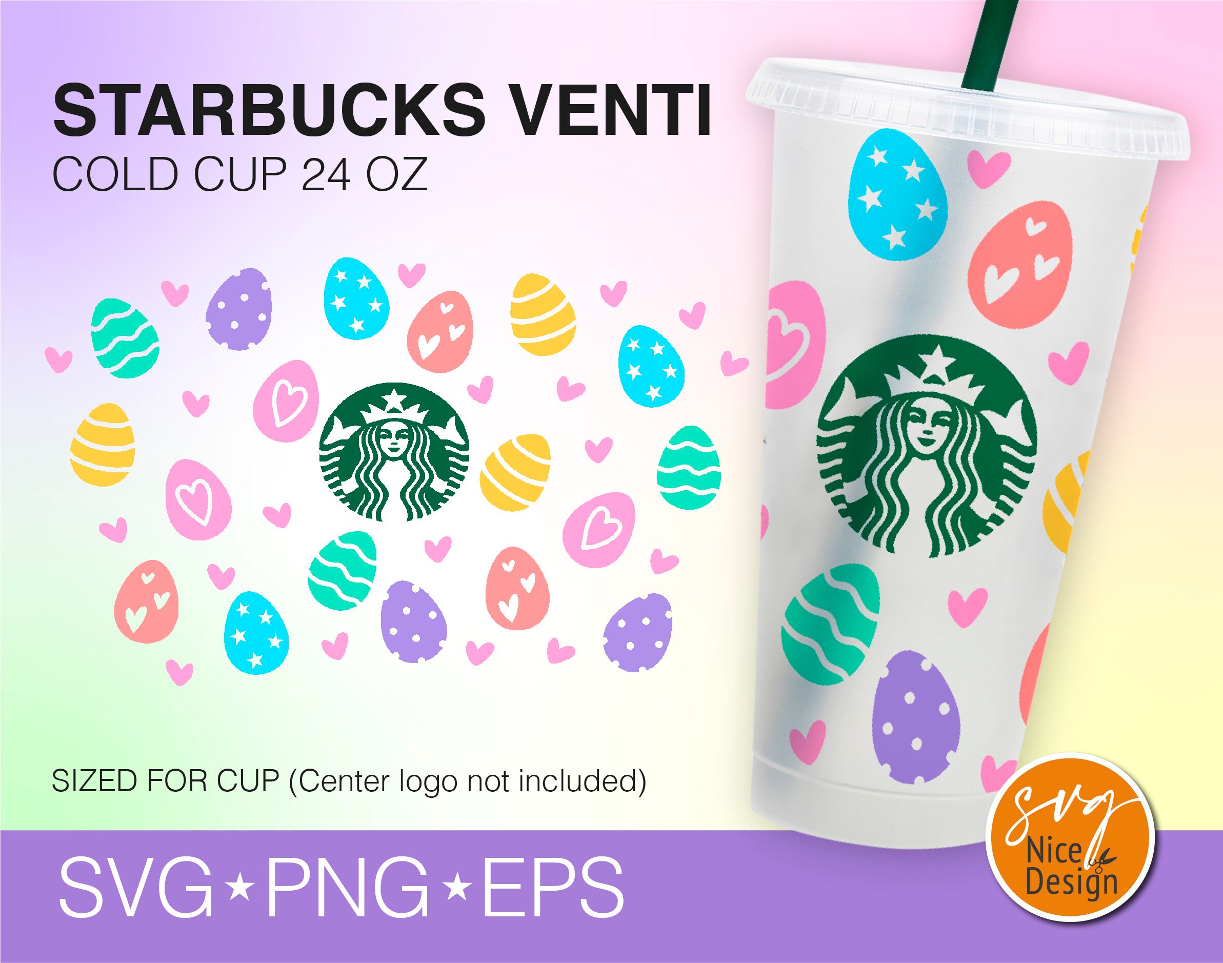 Download Easter Eggs Starbucks Cup Svg Happy Easter Starbucks Svg Etsy