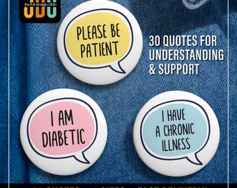 Hidden Disability Awareness Pin: Mental Health, Neurological & Sensory Communication Support Badge