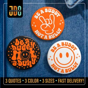 Unity Day Pin: Anti-Bullying Awareness Badge for School and Workplace, Orange Day Respect Campaign