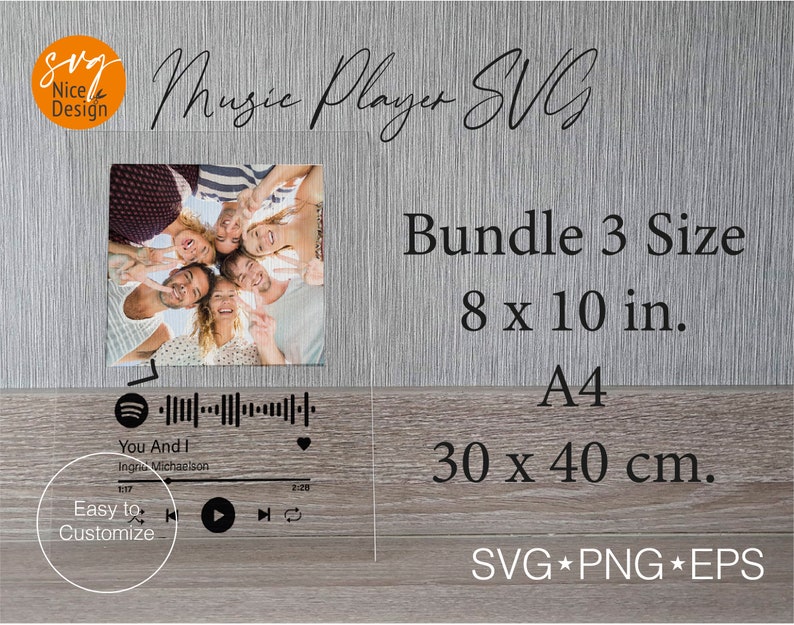 Download Spotify Glass Music Player 3 Size Acrylic Song Art Free Ebook How To Use Template For Cricut Cut File Svg Eps Png Audio Control Button Digital Drawing Illustration Leadcampus Org