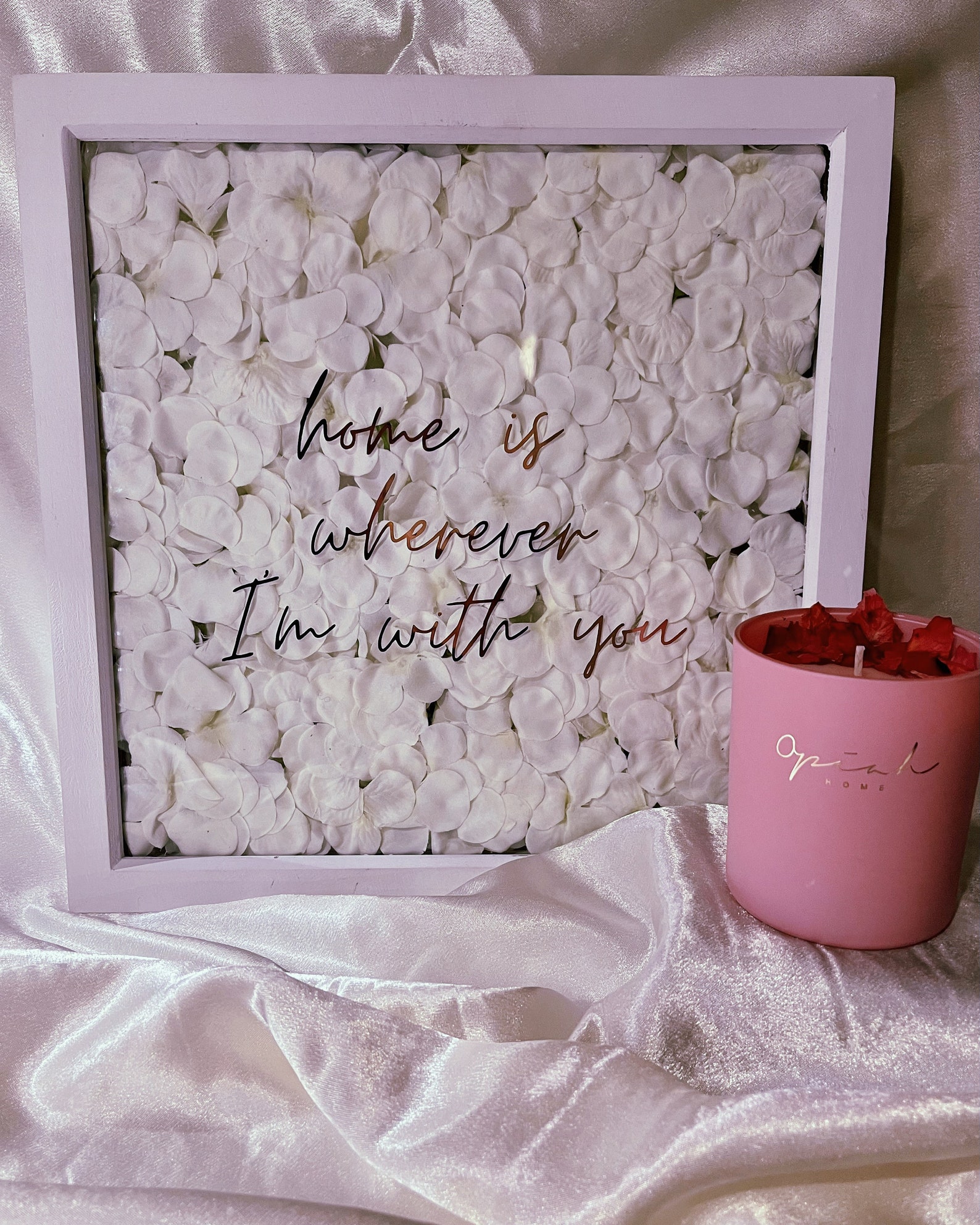 Flower Frames Flower Box Frames with Personalisation Etsy