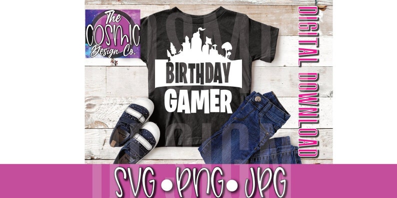 Download Geburtstag Gamer Svg Geburtstag Gamer Shirt Svg Gaming Svg | Etsy