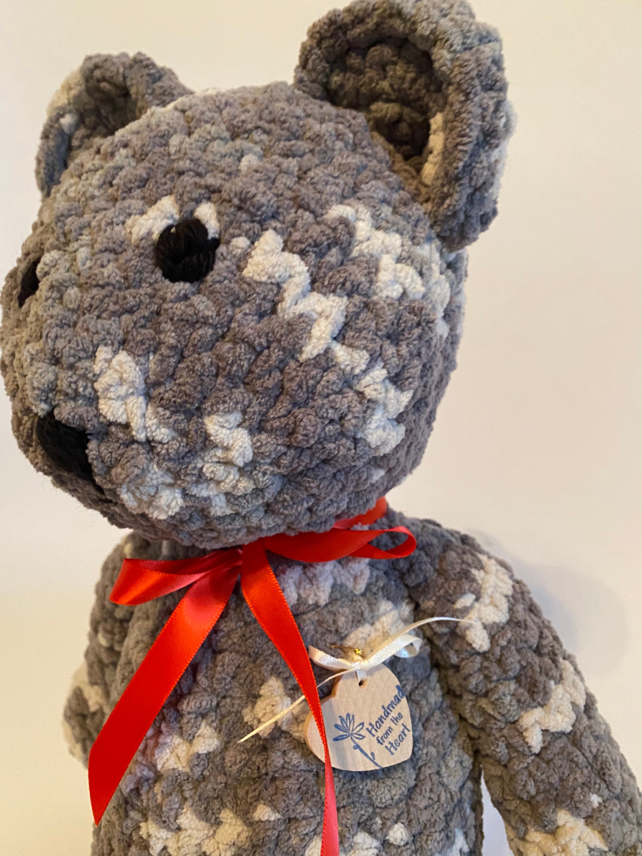 SALE Super soft Teddy made with blanket yarn Part of my | Etsy