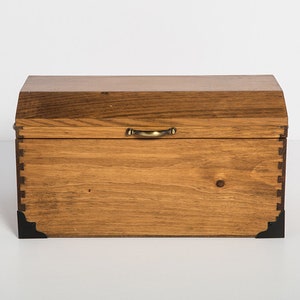 Hand Made Wooden Chest image 2