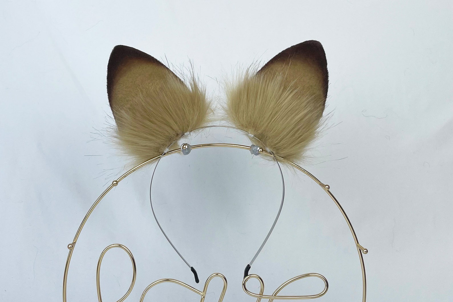22 Inch Light Gold Hyena Earplugs Set Puppy Earplugs Set Etsy
