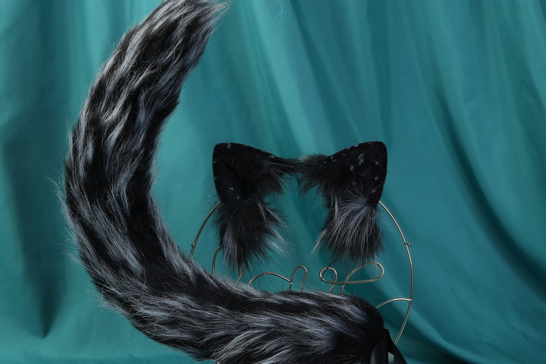24 Inch Spotted Wolf Ears-cosplay-cat Ears Cattail Animal - Etsy