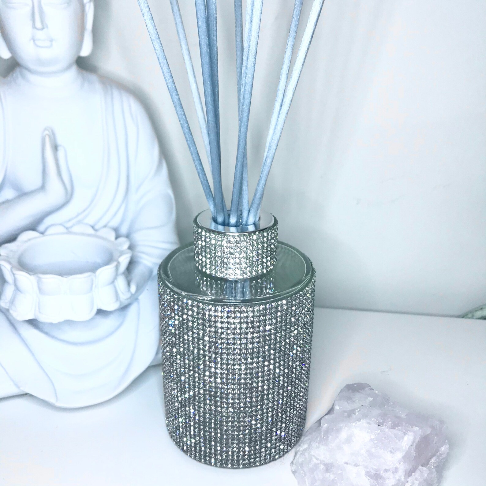 Bling Reed Diffuser Bottlelarge Rhinestone Covered Empty Reed - Etsy UK