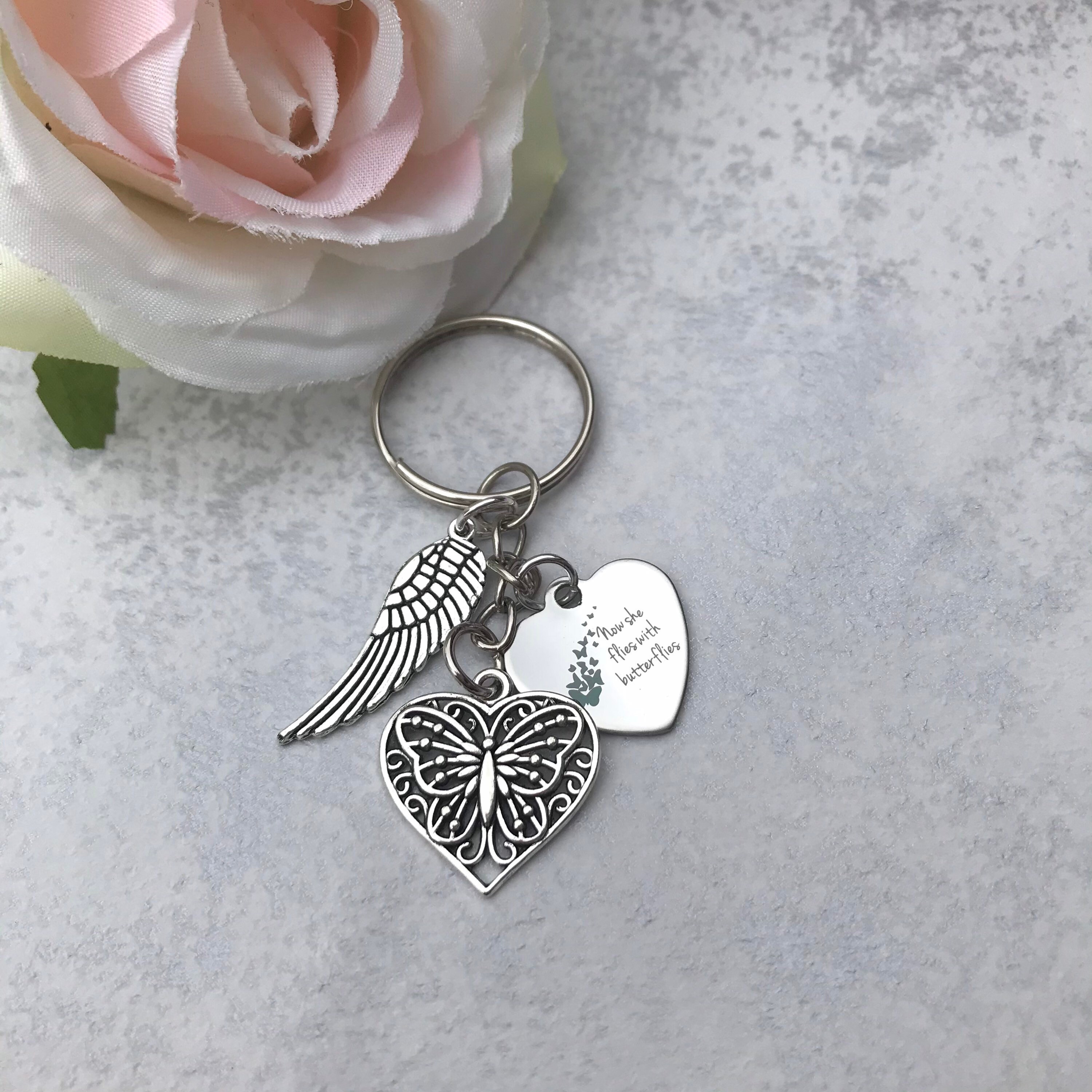 Bereavement gift bereavement keyring grief gift loss of mum Etsy