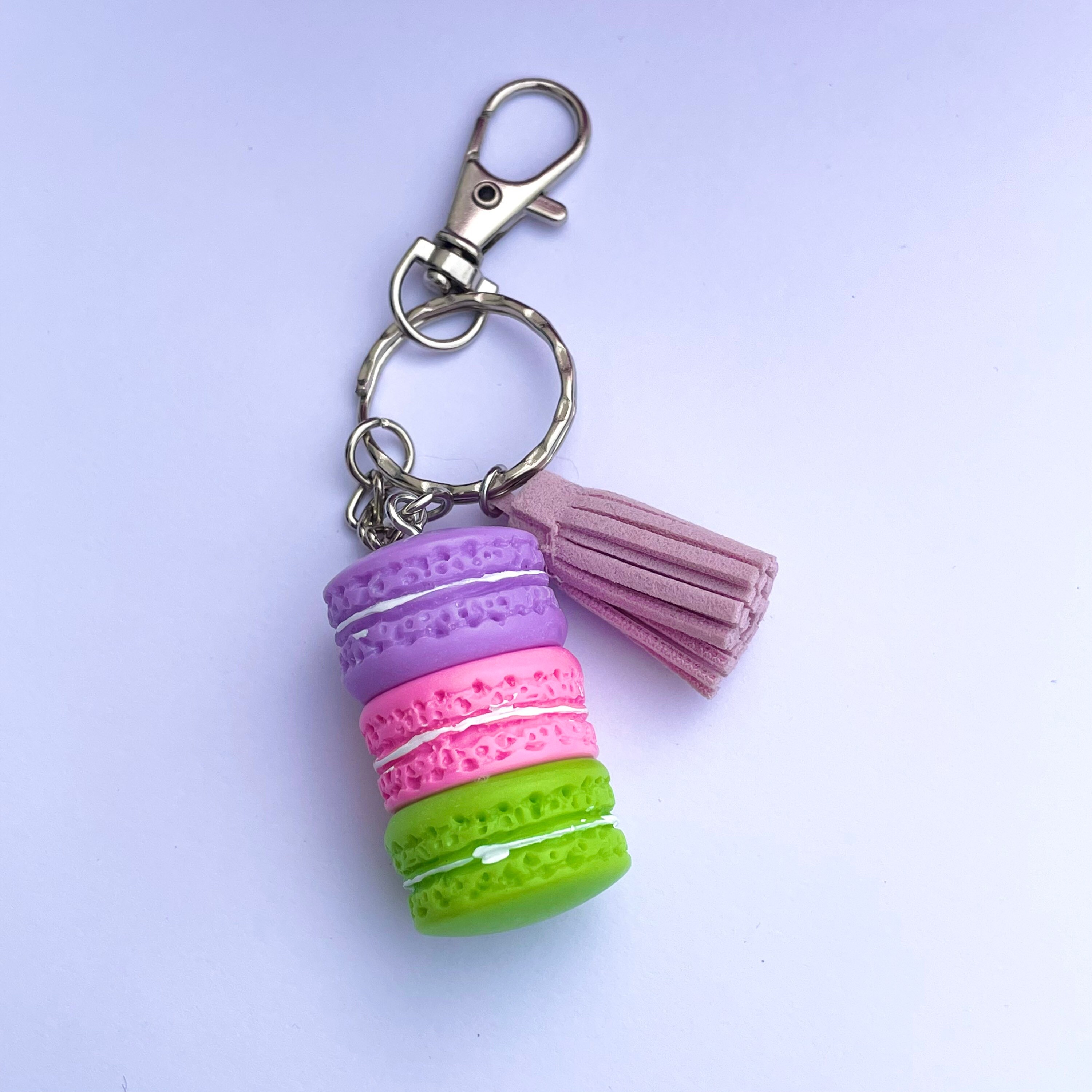 Cute Macaron Keyring Monopoly X BT21 Minini Macaron Keyring