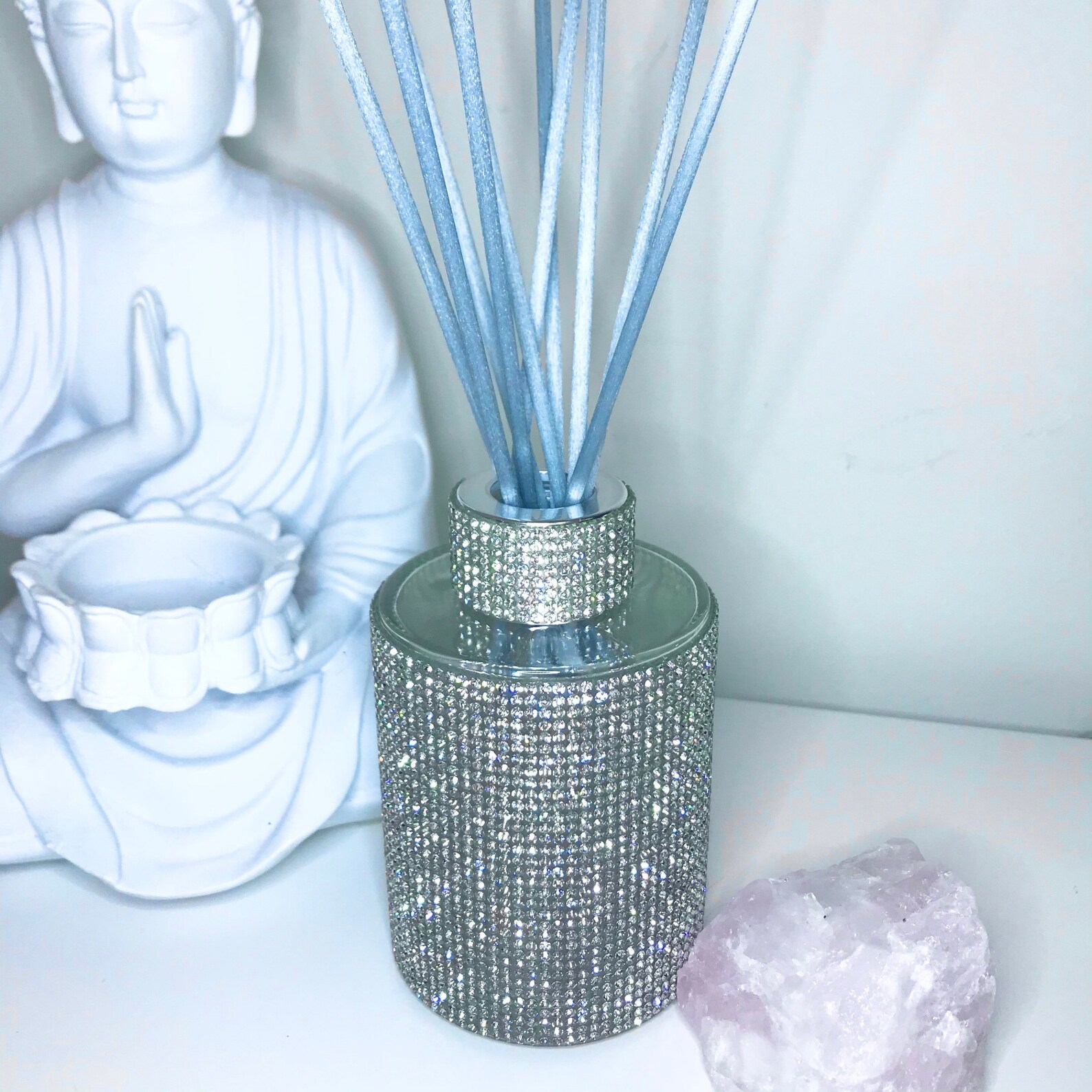 Bling Reed Diffuser Bottlelarge Rhinestone Covered Empty Reed - Etsy UK
