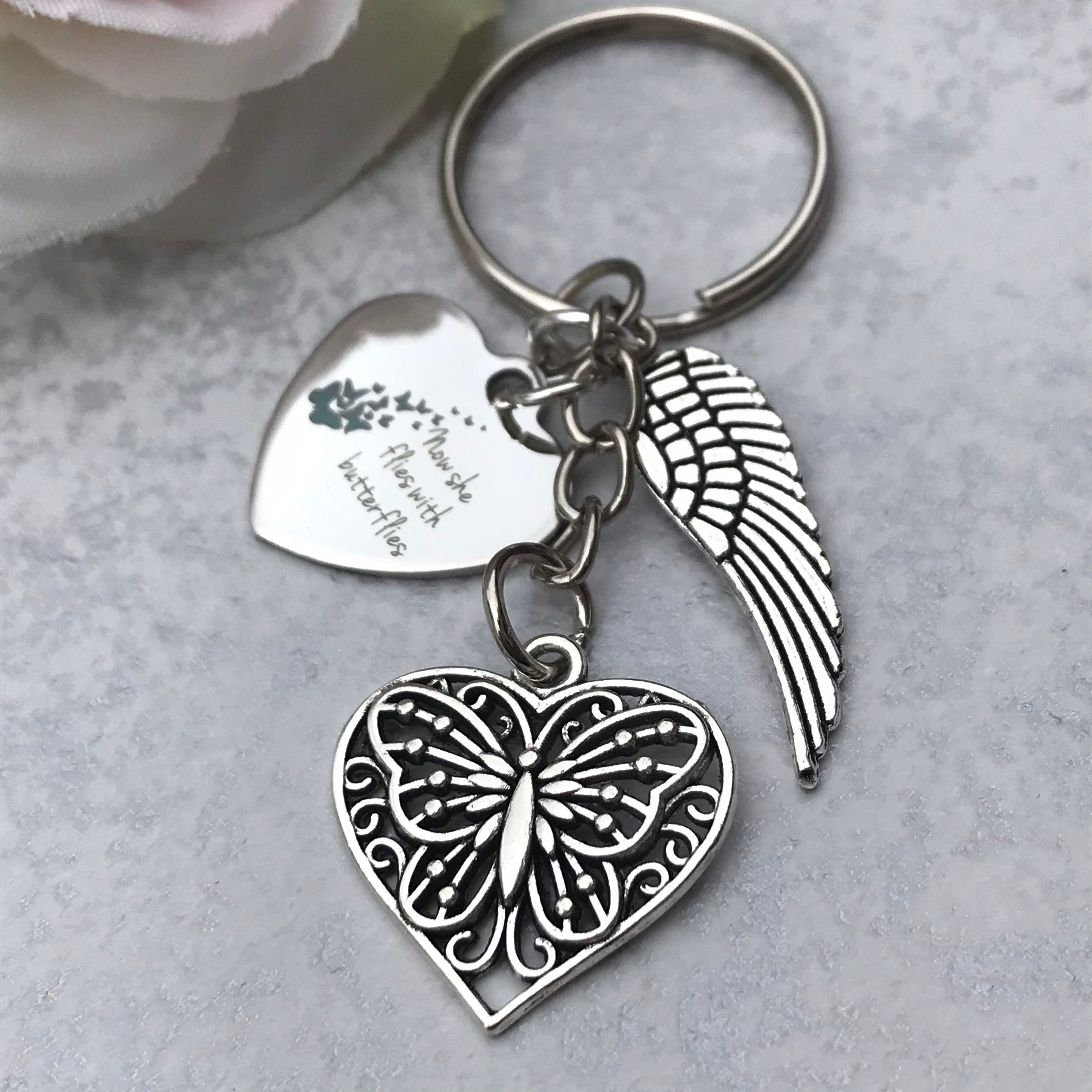 Bereavement gift bereavement keyring grief gift loss of mum Etsy
