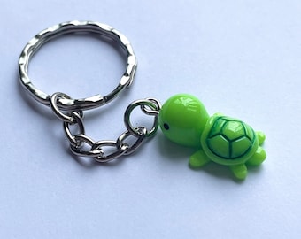 Turtle, tortoise keyring, tortoise lover gift, kawaii keychain, novelty keychain, cute gift