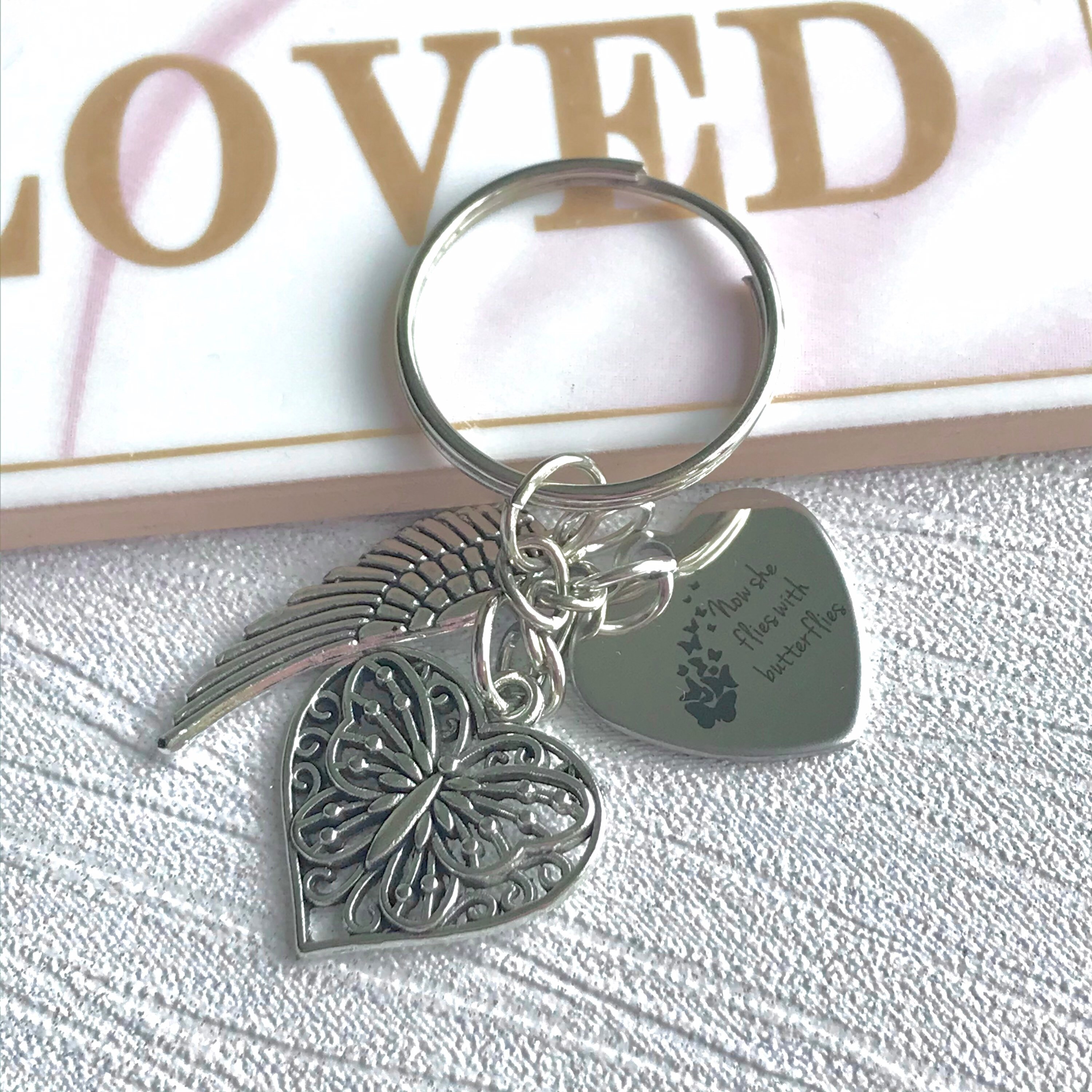 Bereavement gift bereavement keyring grief gift loss of mum Etsy