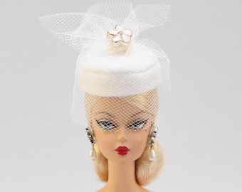 Fashion doll hat for Poppy Parker, Fashion Royalty, Silkstone, 1:6 scale dolls
