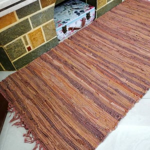 Rustikale feuerfeste Kamin Teppich braun-Orange Herd Feuer | Etsy