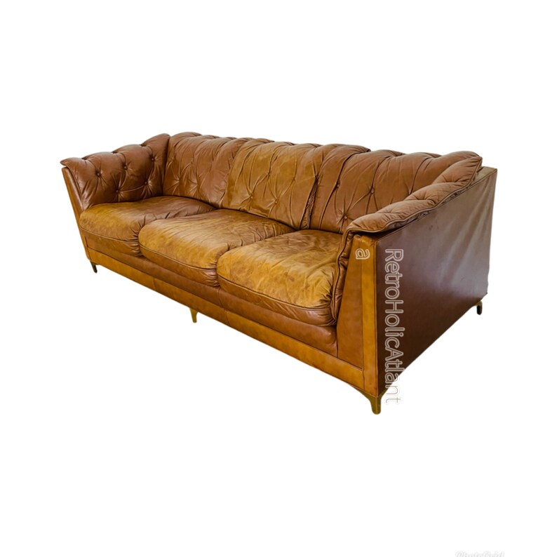 Genuine Chesterfield Sofa, Ralph Lauren Leather Sofa Craigslist