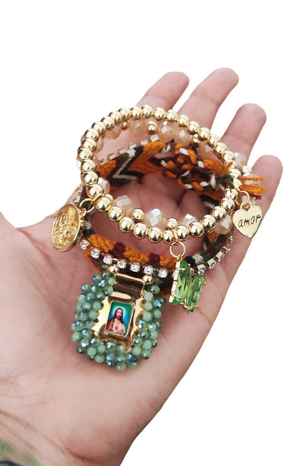 STANLEY PARKER×hobo FLOWER BRACELET WIDE