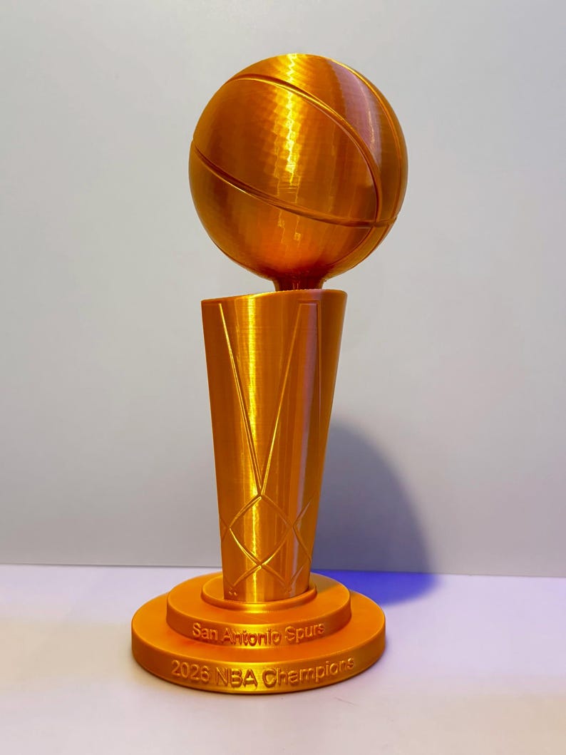 NBA Championship Memorabilia Trophy Replica CAVS OKC Knicks Spurs image 17