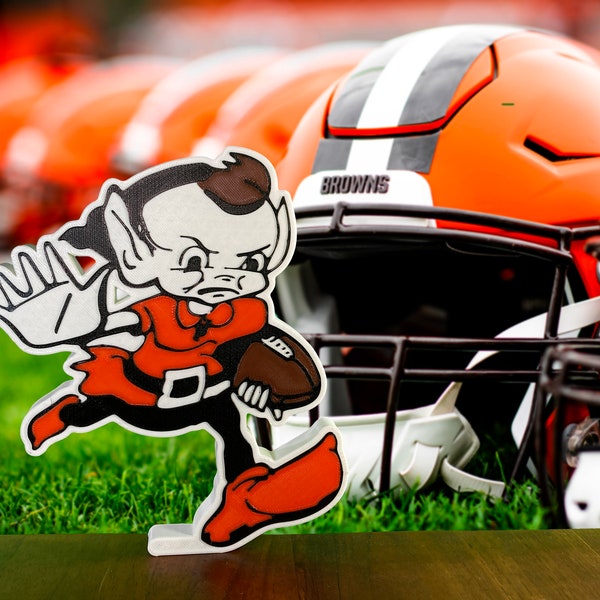 Cleveland Browns Elf Brownie Collector’s Pin By Wincraft – Mint Condition