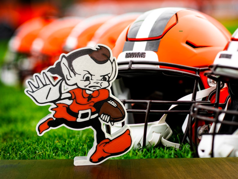 3D Printed Brand New Brownie the Elf Logo 20222023 Football Etsy