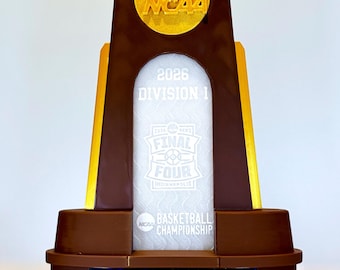 3D Printed 2026 Women's Men's Basketball Championship Final Four Trophy