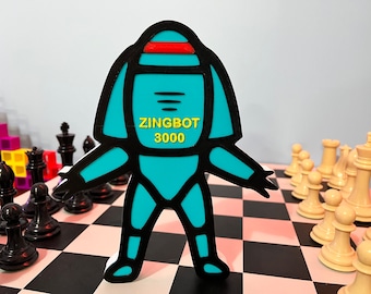 3D Printed Big Brother Zingbot 3000 Display