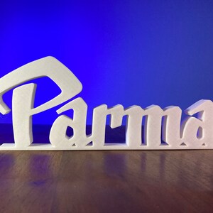 Script Parma 3D Print - Etsy