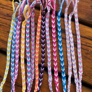 Chevron friendship bracelets!