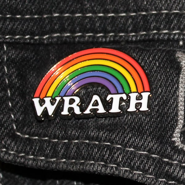 Wrath Pride Enamel Pin