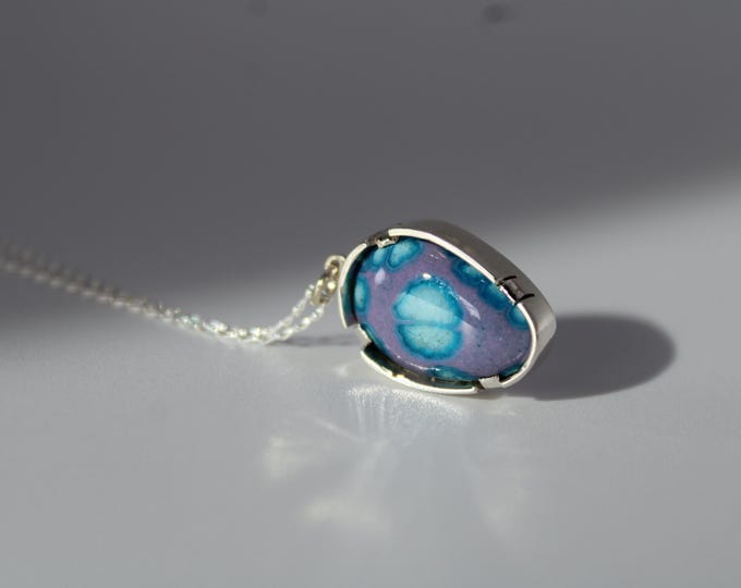 Pendentif Pétale en Coquille