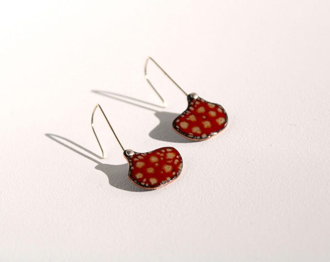 Boucle d'Oreille "Rocher Sahara"