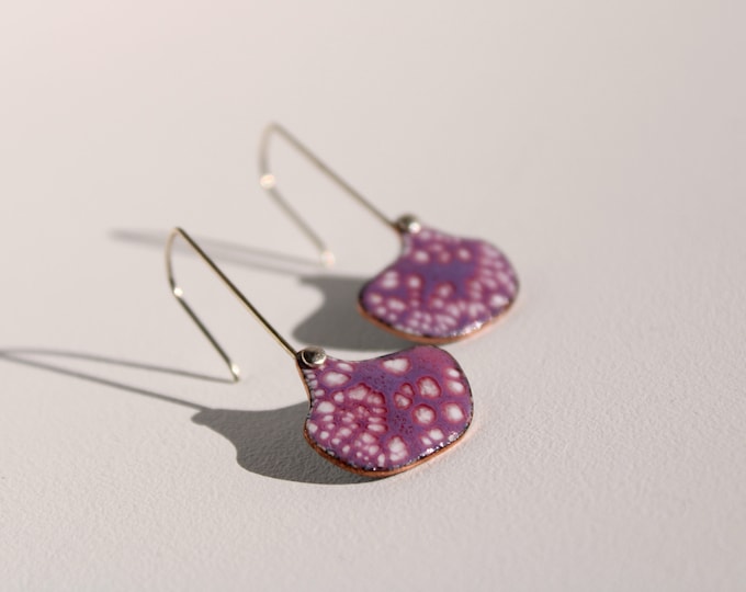 Boucle d'Oreille "Rocher Perlée"
