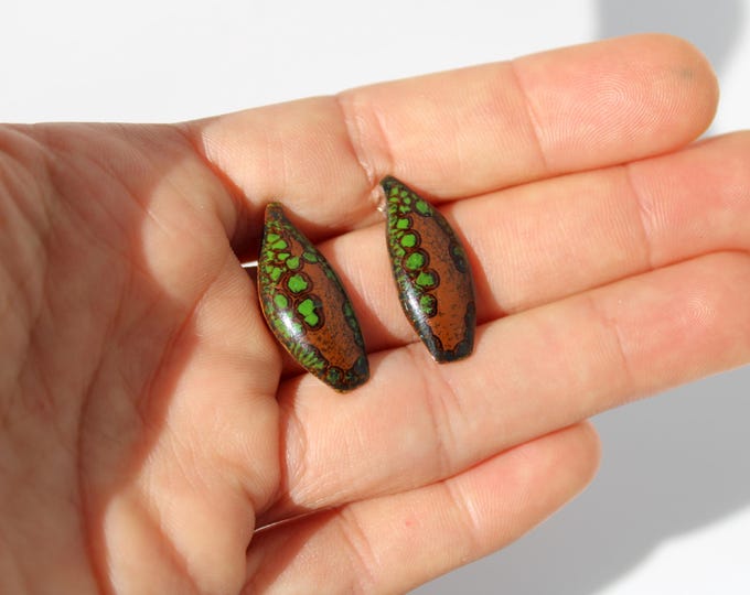 Boucles d'Oreilles Cacao Sauvage