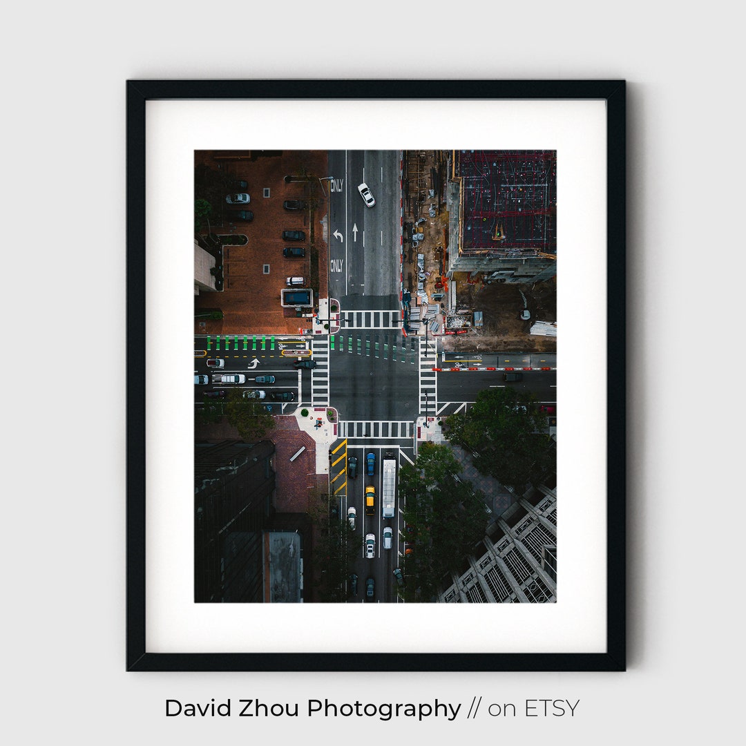 Urban Print Downtown Tampa Wall Art Urban Cityscapes Moody Etsy España