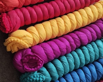Plain Multicolor Cotton Dupatta| Cotton Plain dupatta| Plain scarf| Multicolor Stole| Neckwrap Stole