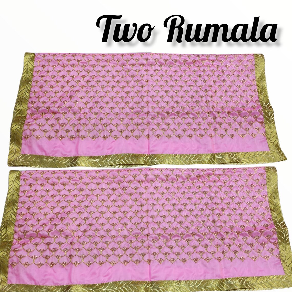 Sri Guru Granth Sahib Ji Rumala Sahib Double Set With Palkan Etsy
