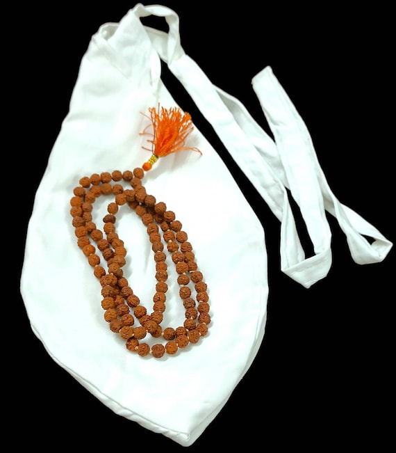 Traditional L Shape Gomukhi Gomukh Jaap Japa Prayer Bag for Rosary Prayer  Beads, Yoga, Temple, Meditation, Yellow Color, Om Aum Print - Etsy