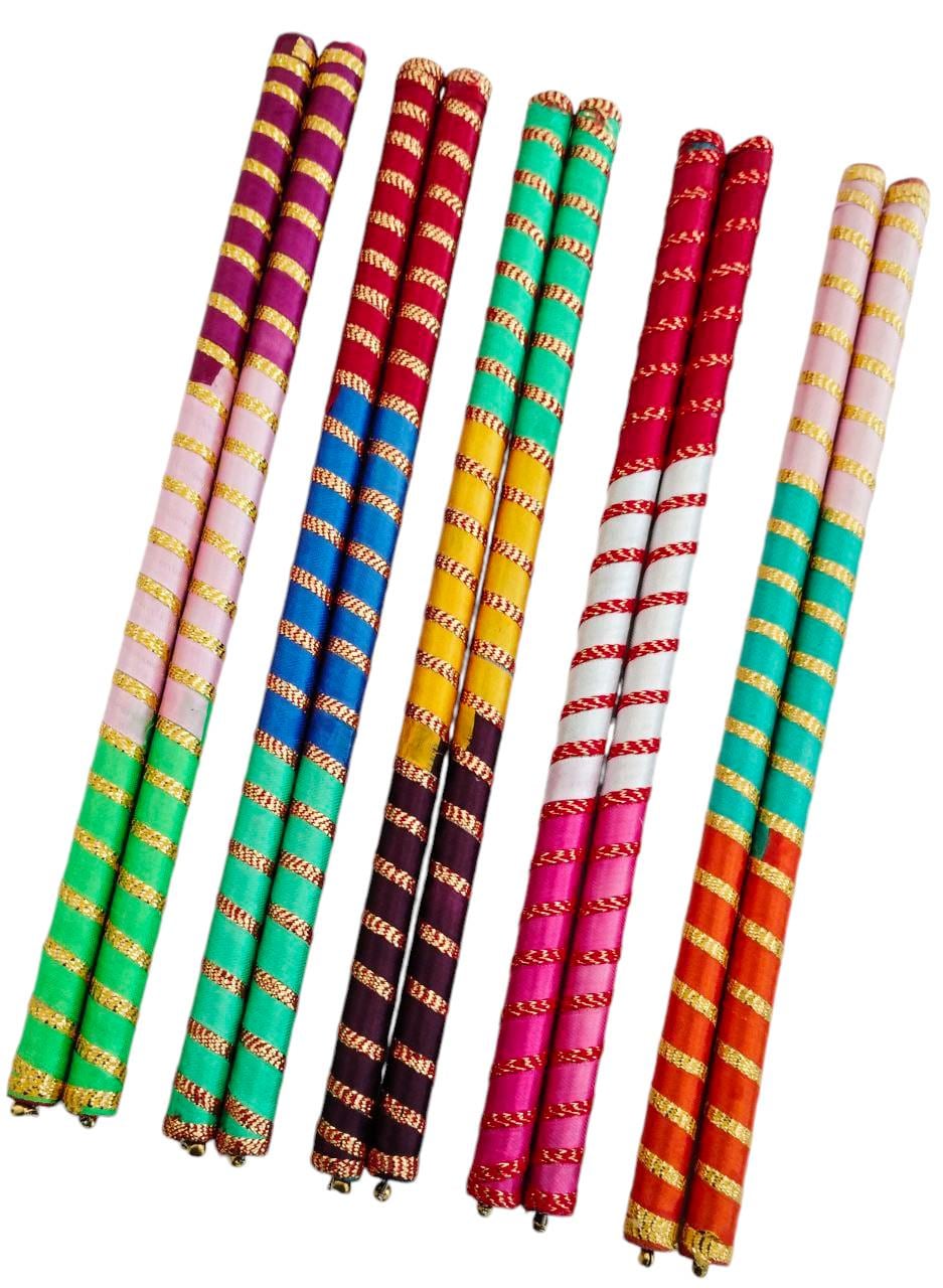 Colorful Dandiya Sticks for Garba Nights (15 Inch) - Etsy, image size:937x1280