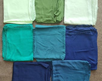 Multicolor Dupatta|Green dupatta|Blue dupatta|Teal Blue Dupatta|Teal Green Chunri|Light Green Dupatta|Dark Green Dupatta|Royal blue Scarf