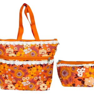 Handmade Multipurpose Tote Bag With  Cotton Pouch | Cotton Shopping Bag | Reusable Shopping Bag | Floral Cotton Shoulder Bag| Market Bag |