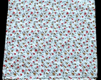 Dupatta floral de algodón para mujer / Bufanda de algodón suave estampada / Estola suave y transpirable para mujer / Dupatta para Kurti / Dupatta para oración