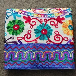 Centre Table cover| Table Runner| Embroidered Table Runner|Boho Table Runner| Bed Runner| Home Decor| Tapestry| Wall Hanging| Wall Decor