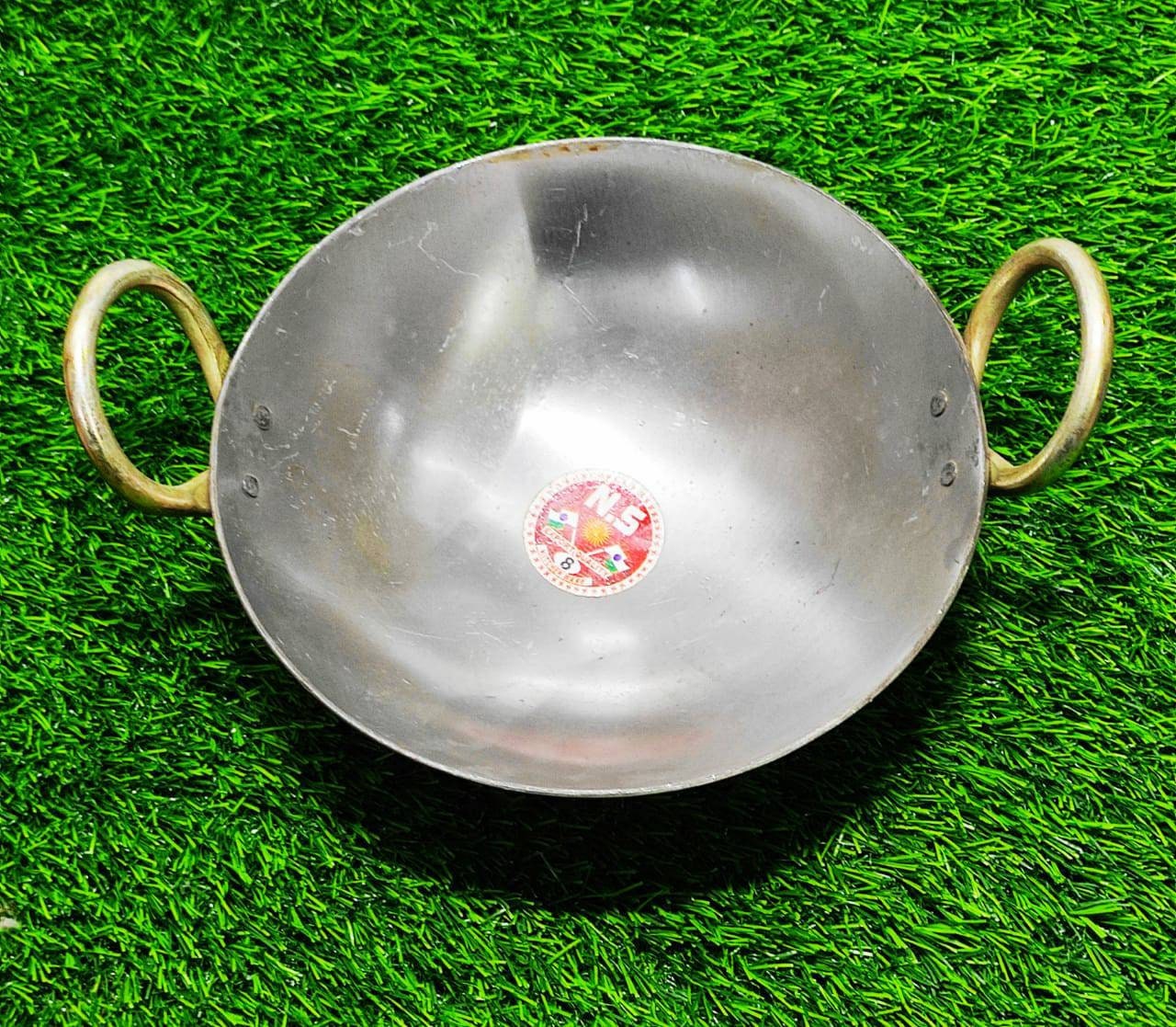 Premium Traditional Cast Iron Kadai/Wok/Kadai For Deep Frying Etsy