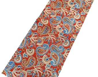 Summer Designer Dupatta | Kalamakari Print Cotton Dupatta with Border| Cotton Dupatta Scarf Wrap Sarong Pareo