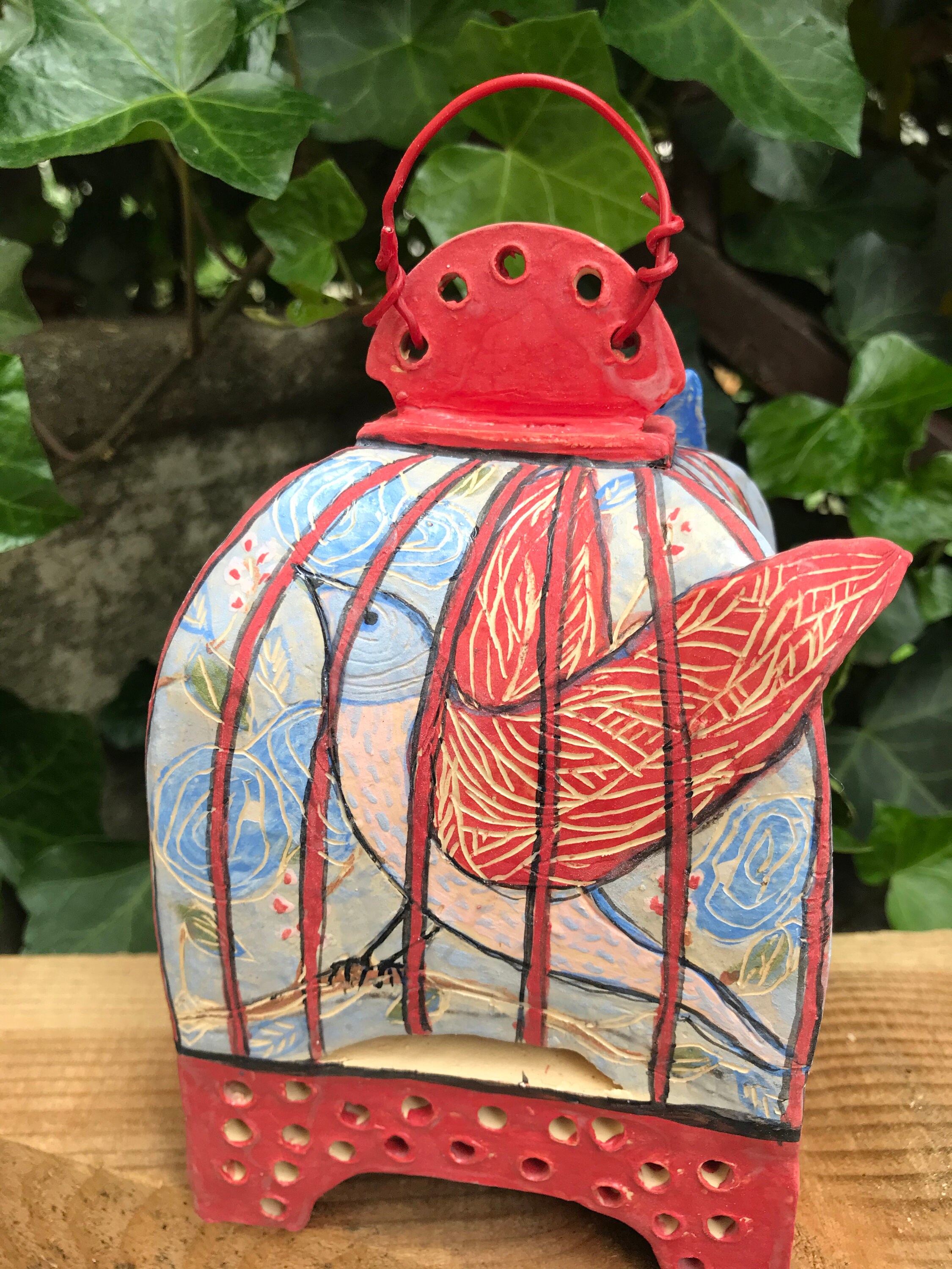 Petite Cage en Faïence