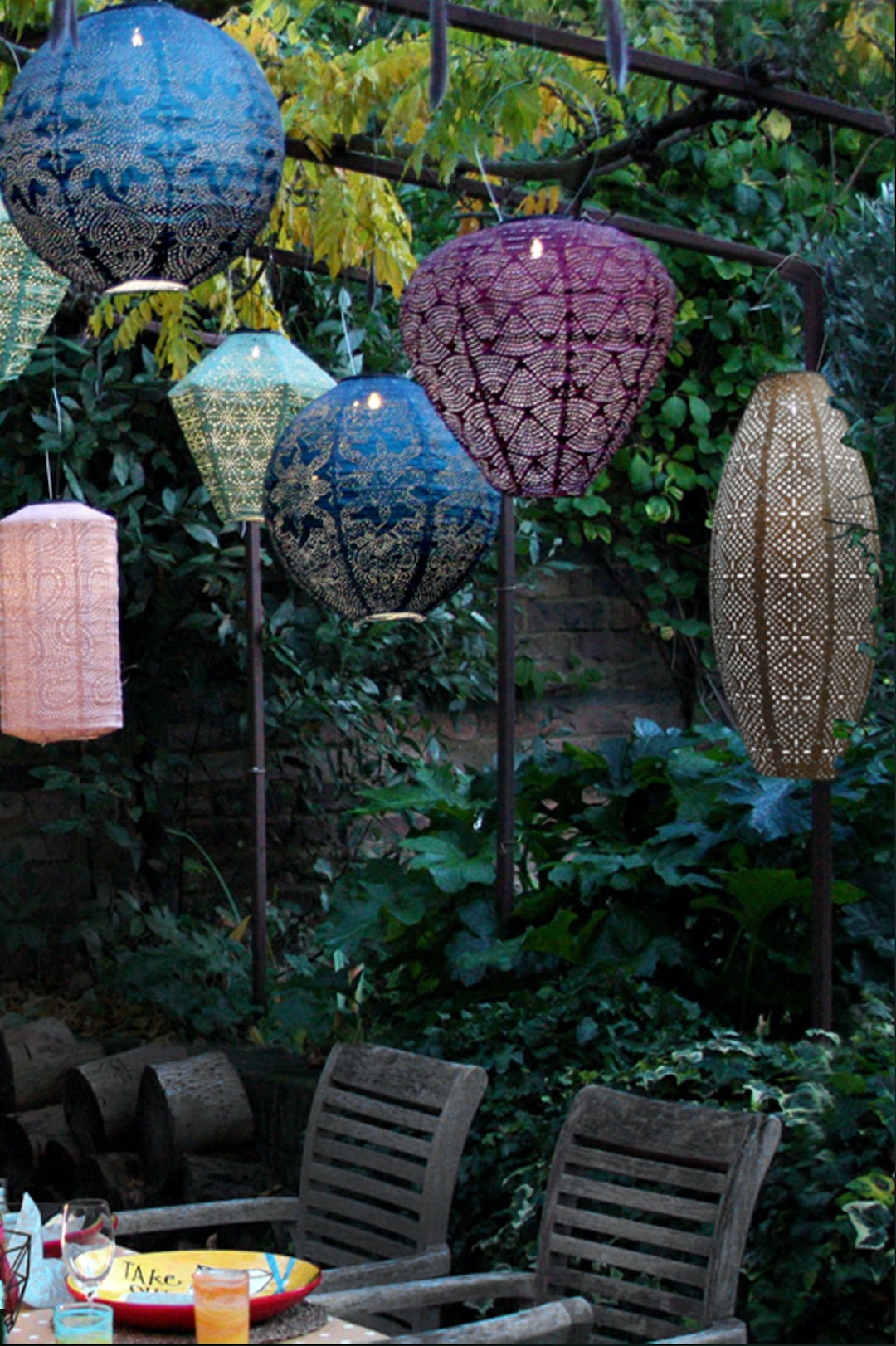 Outdoor Solar Lanterns LED Garden Lights Etsy 日本