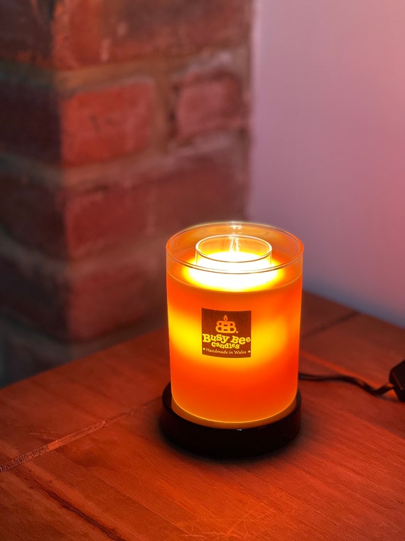 Lampe Bougie Vraie Cire La Bougie Magique Parfum Merveilleux