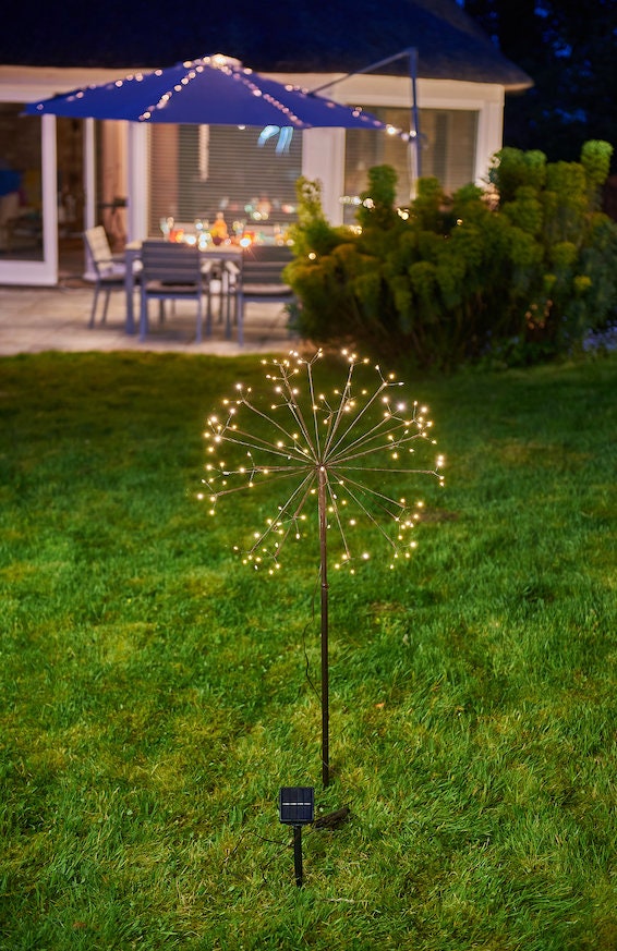 Solar outlet allium stake