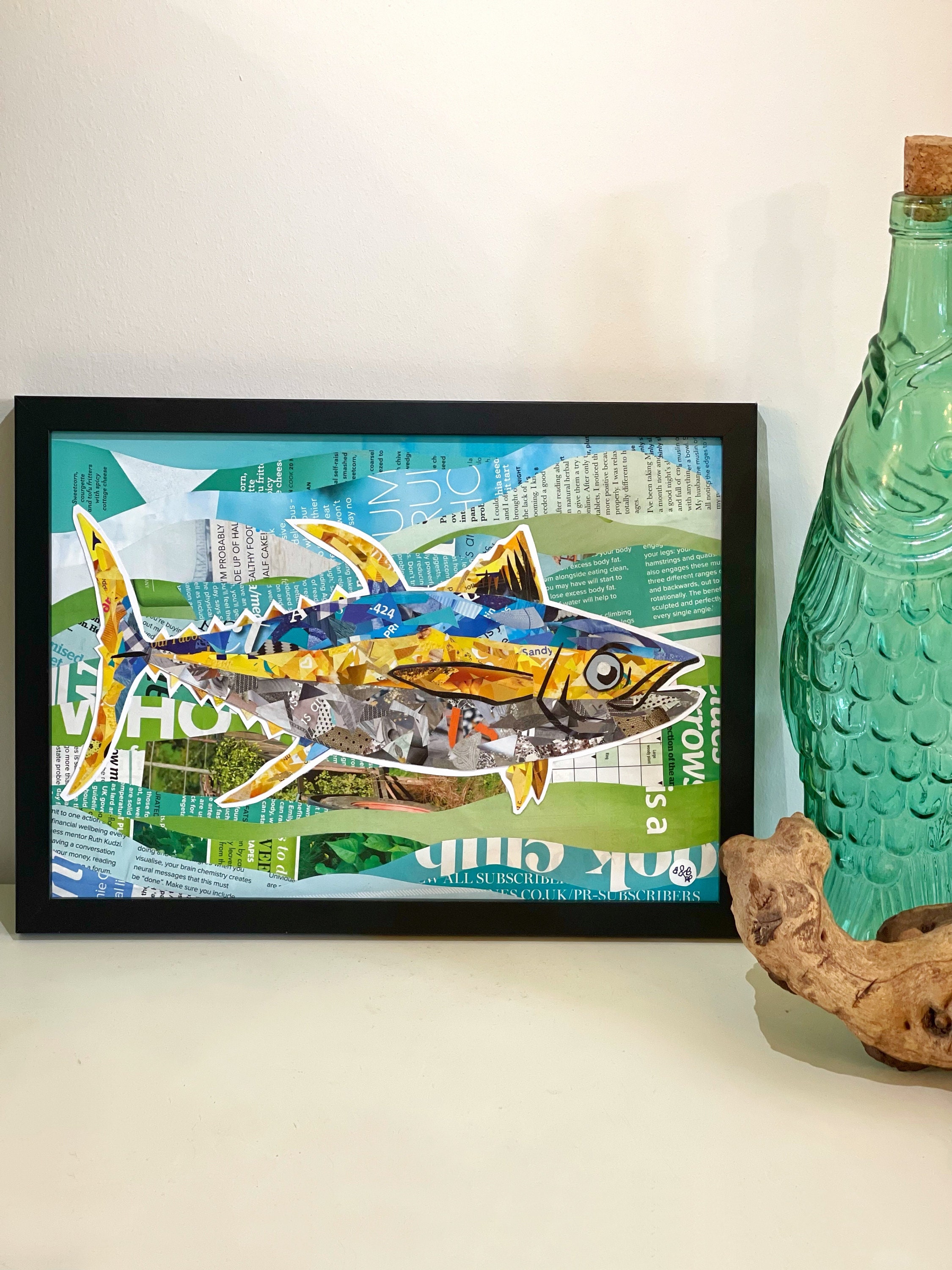 Fish Wall Art Fish Art Beach Decor Ocean Art Nautical Etsy UK