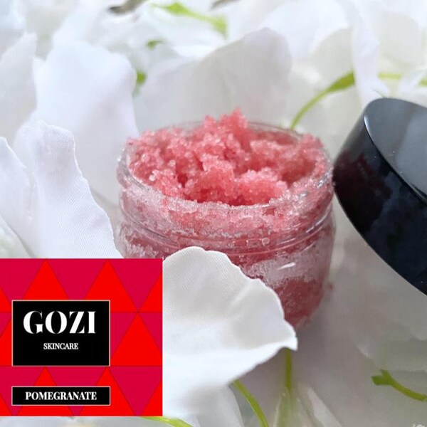 Pomegranate Lip Scrub l Lip Polish l 1 oz